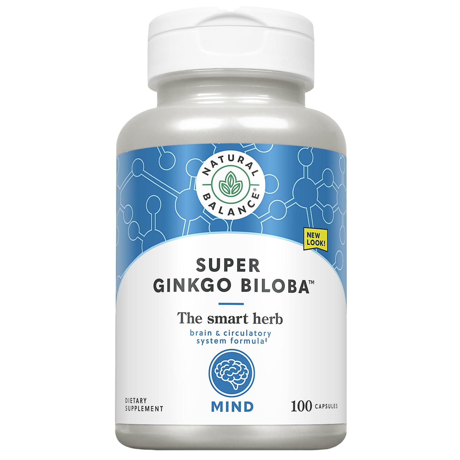 Natural Balance Super Ginkgo Biloba Plus Capsule, 100 Count