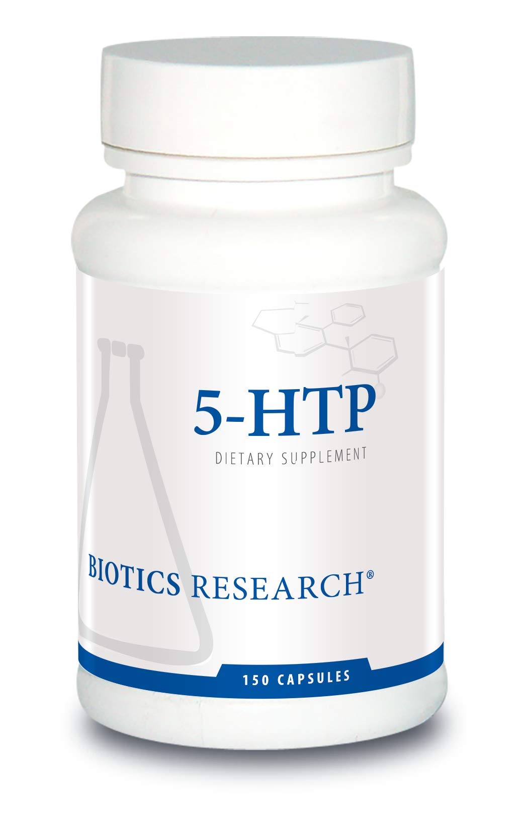 Biotics Research 5HTP 50mg Capsule, 150 Count
