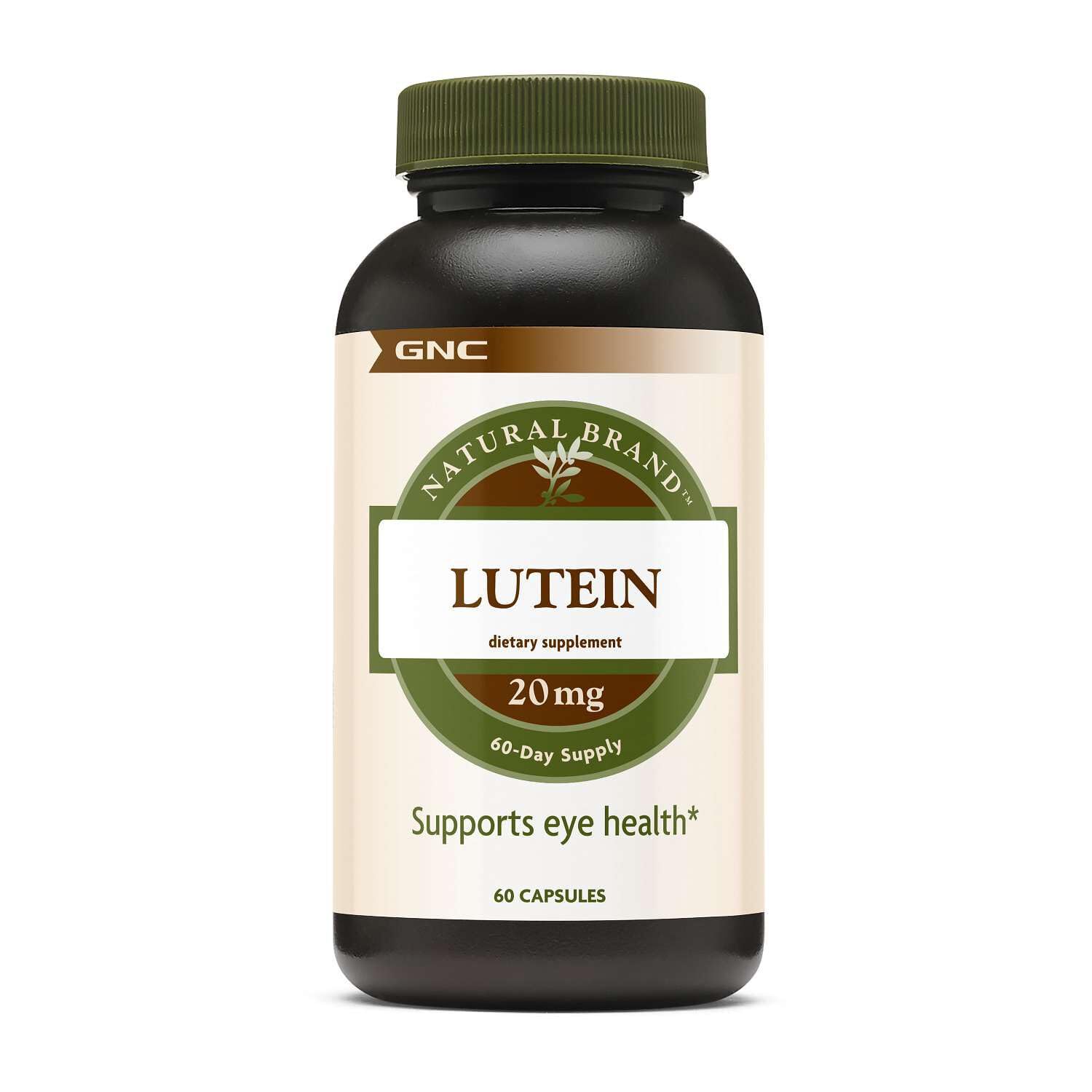 GNC Lutein 20mg Capsule, 60 Capsules