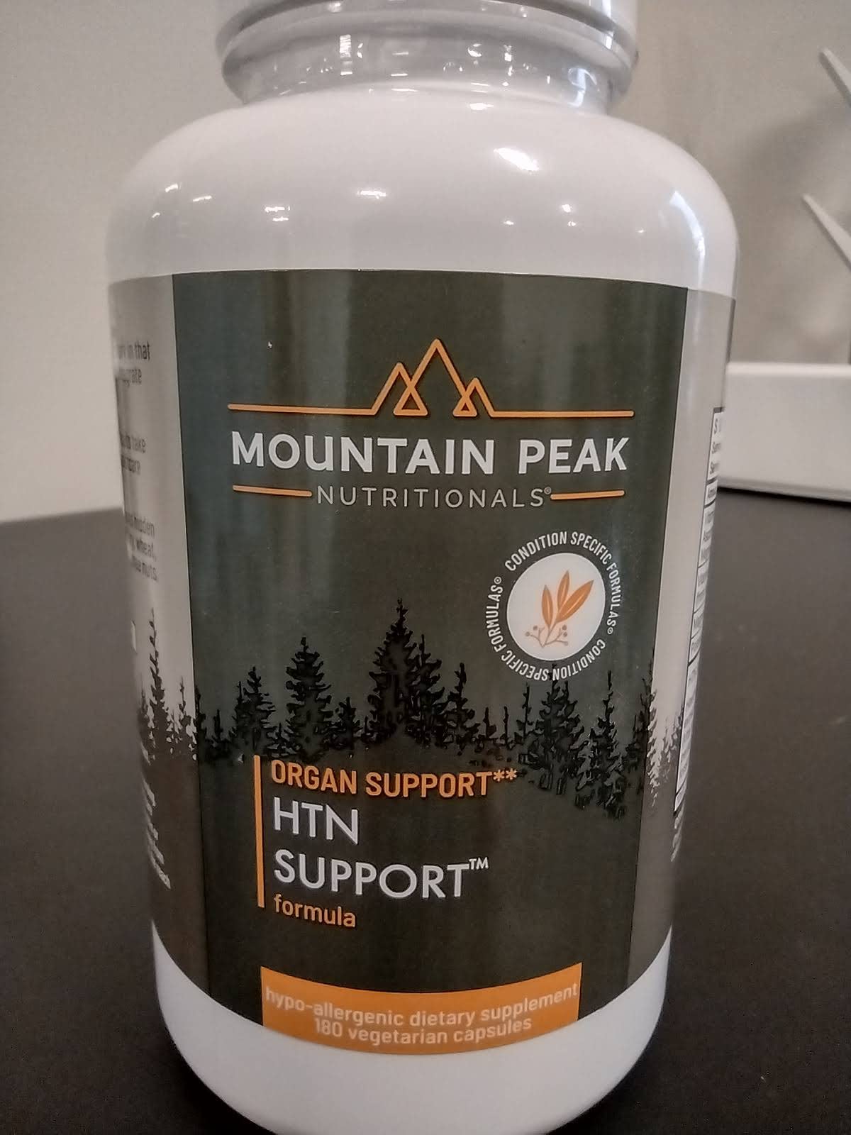 Mountain Peak Nutritionals HTN Support Heart Rauwolfia Hawthorn Berry 180 Capsules