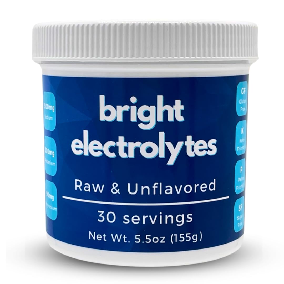 Bright Electrolytes Hydration Electrolyte Powder, 5.5 oz Jar