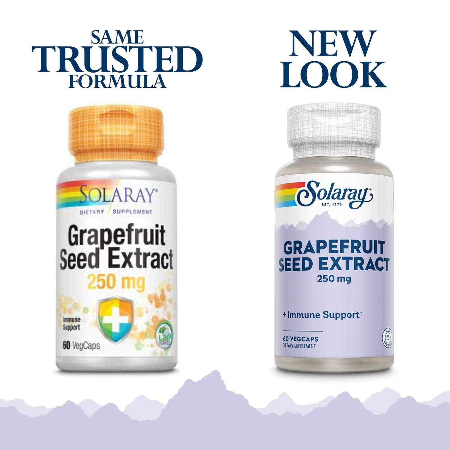 Solaray Grapefruit Seed Extract 250mg Capsules, 60 Count