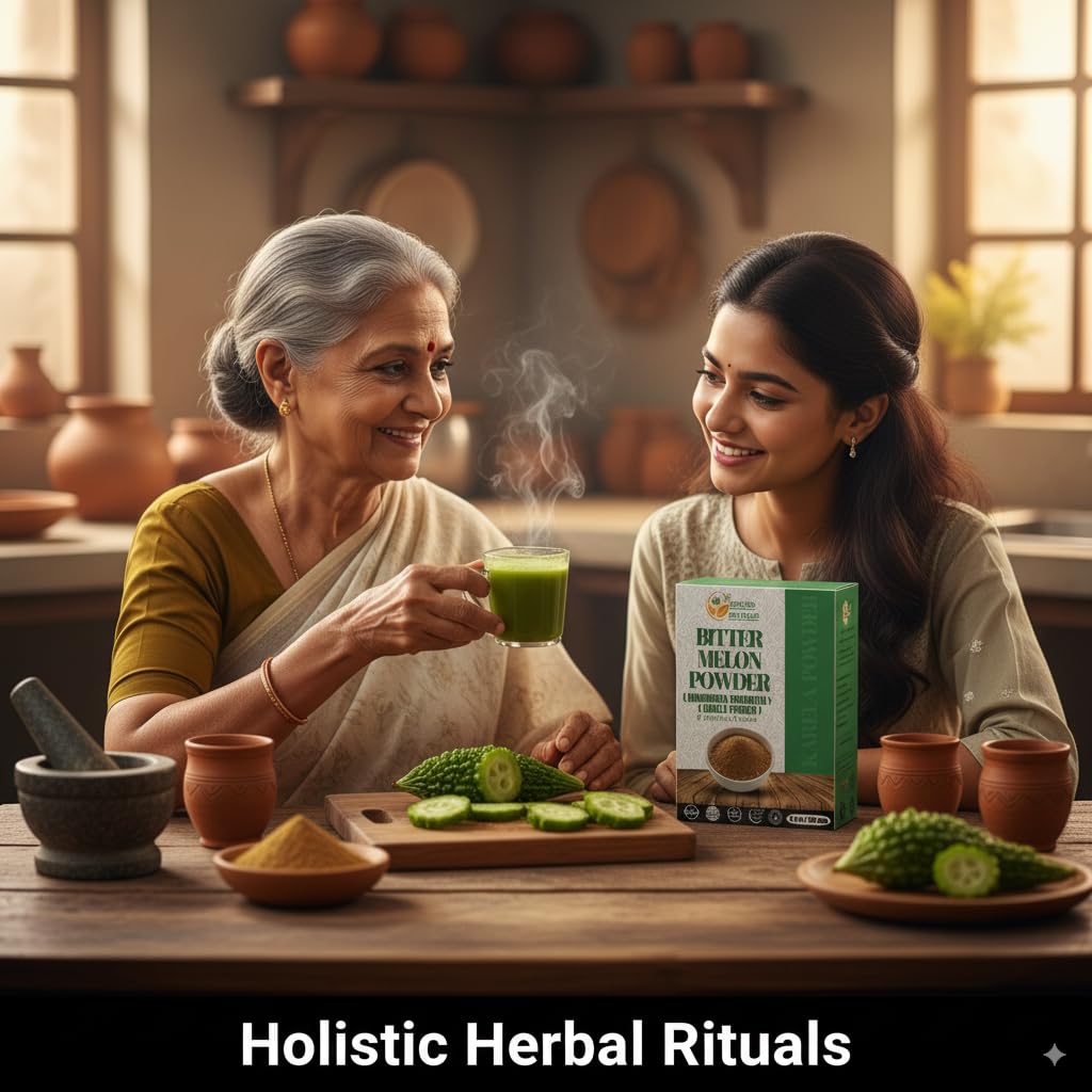 Herbs Botanica Bitter Melon Powder (Karela, Momordica Charantia), Powder, 2 oz