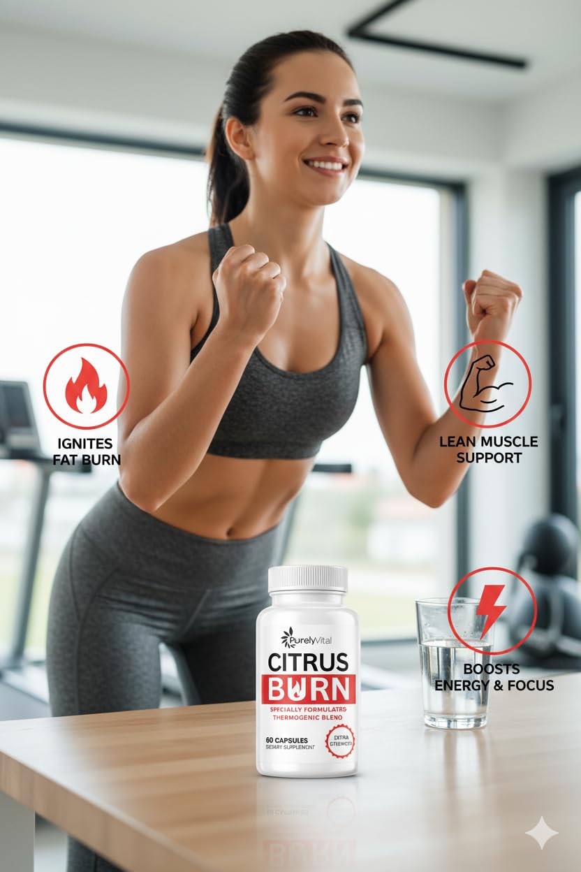 Purely Vital Citrus Burn Capsules 60 Capsules