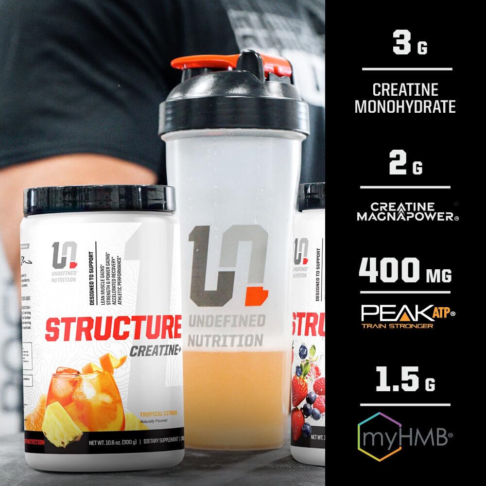 Undefined Nutrition Structure Creatine+ Powder, 10.6 oz