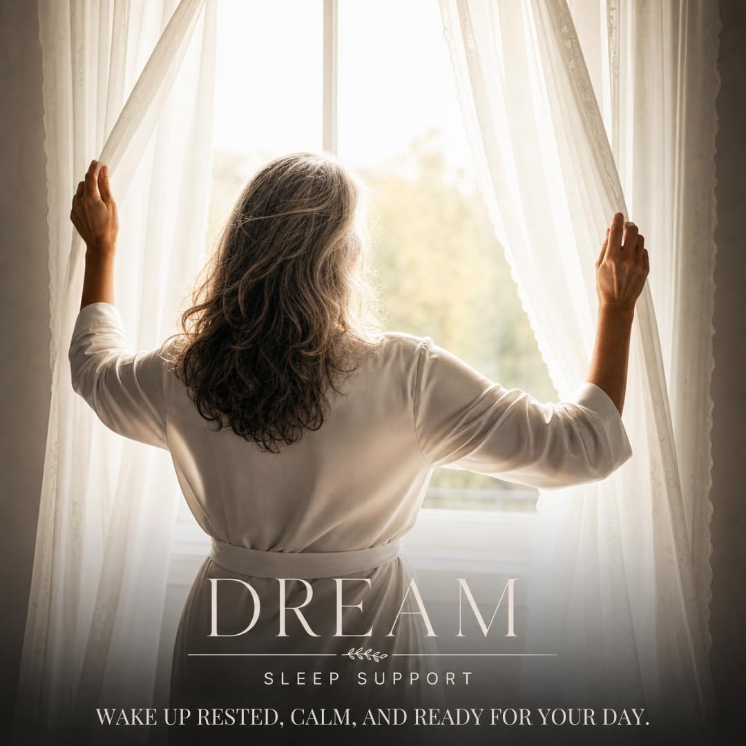 Botavive Dream Sleep Aid for Women, Menopause Sleep Support, 60 Capsules