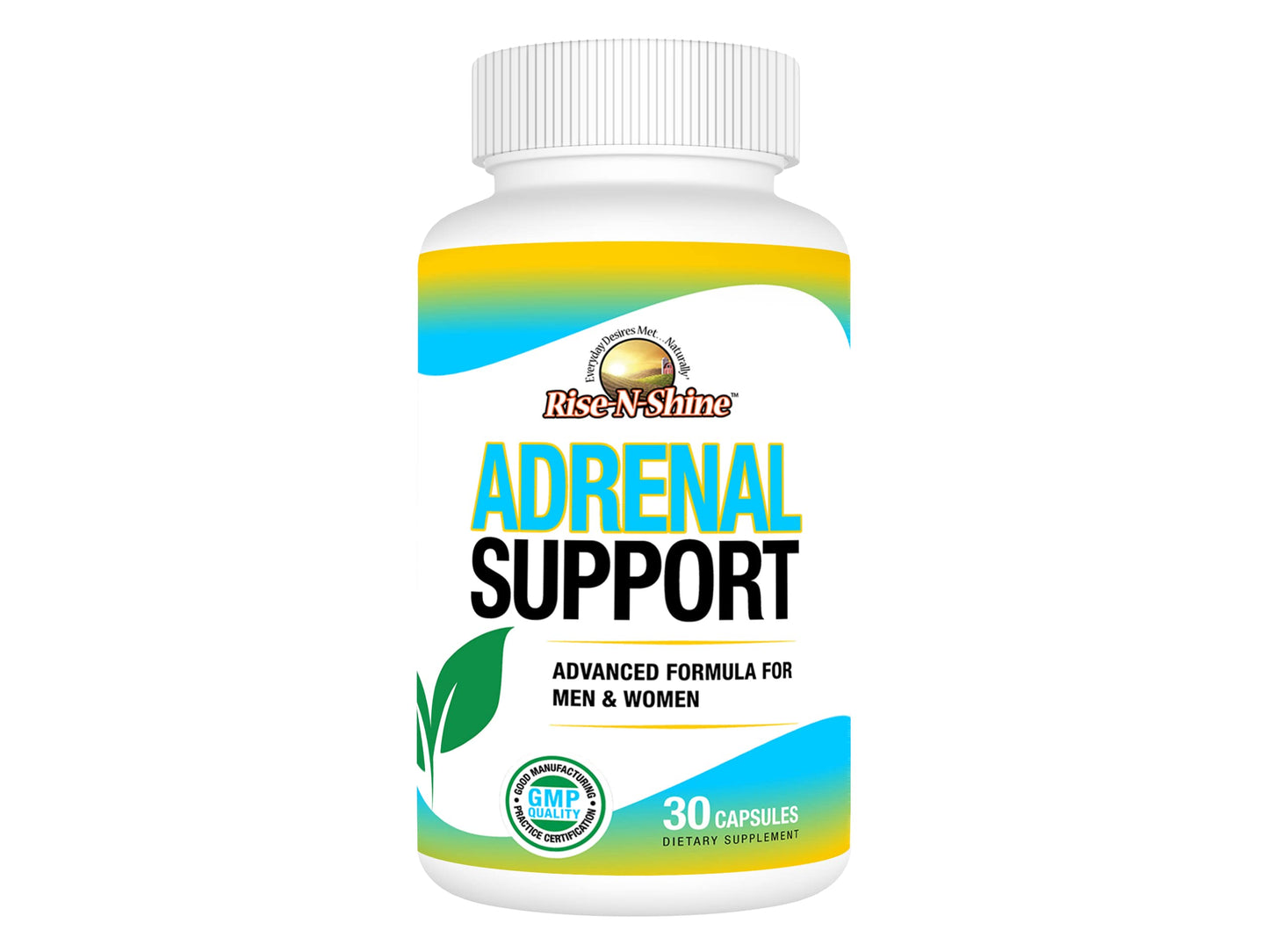 Rise-N-Shine Adrenal Daily Support Supplement 30 Capsules