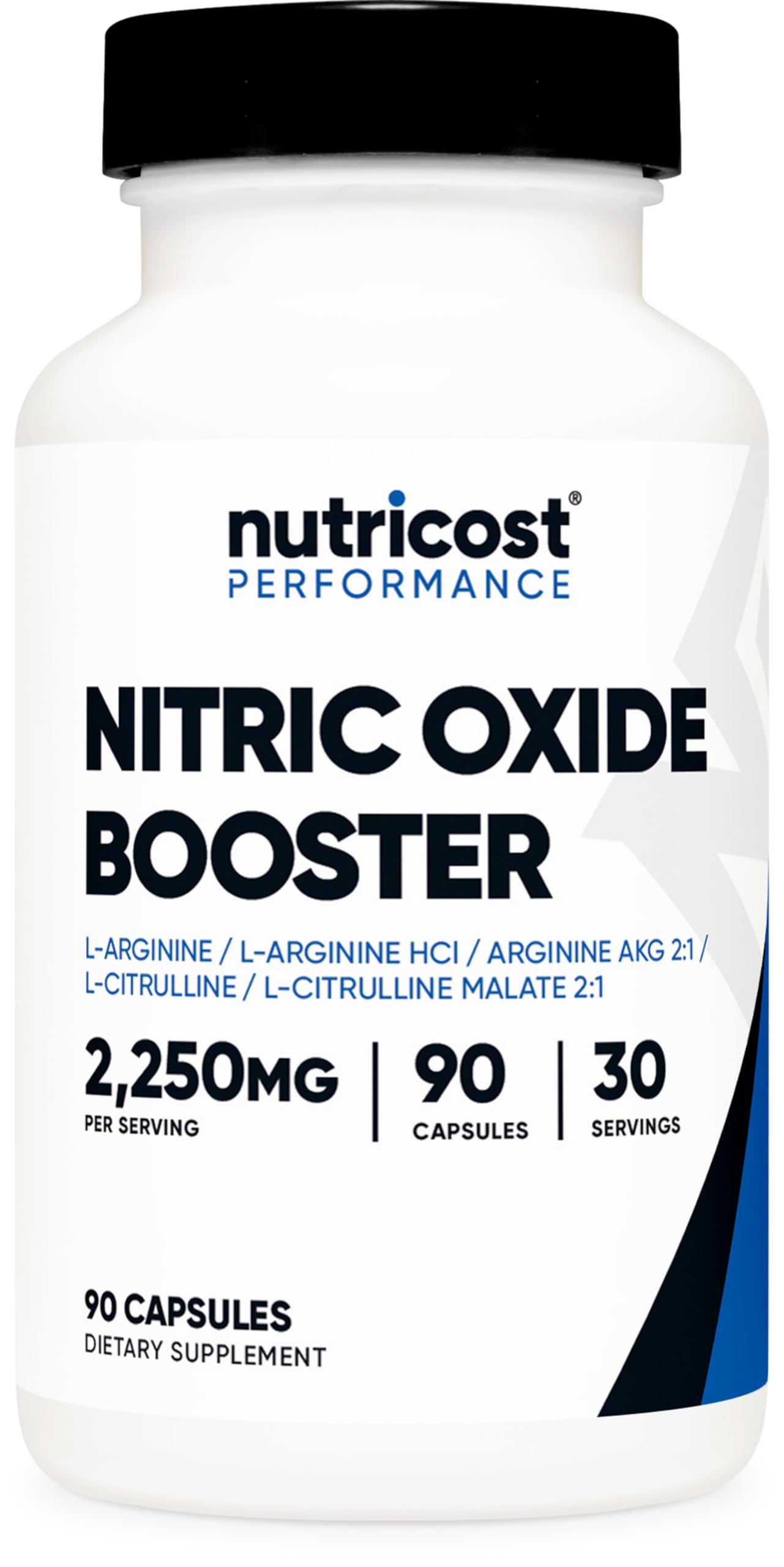 Nutricost Nitric Oxide Booster Capsule 90 Count