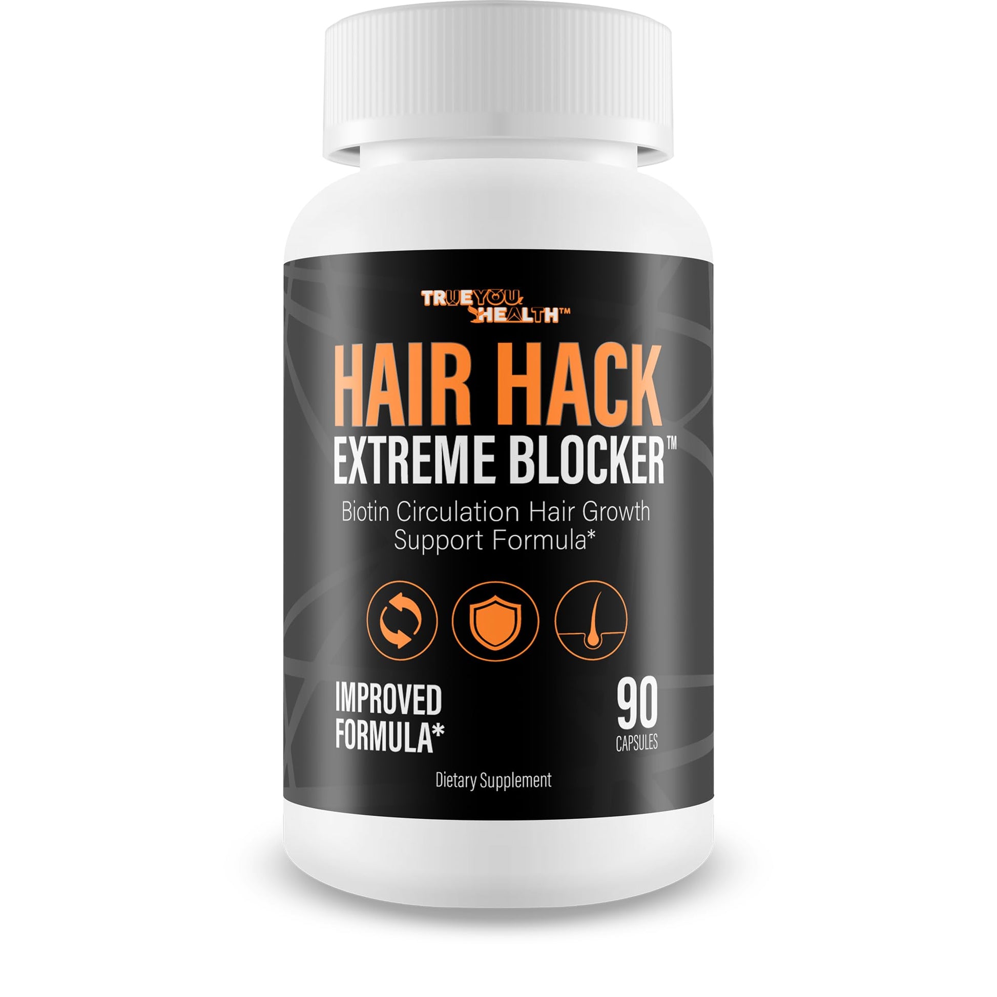 True You Health Hair Hack Extreme Blocker 90 Capsules