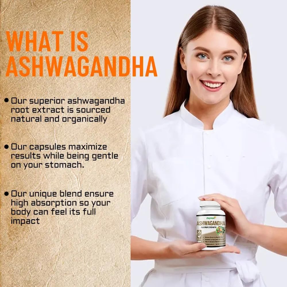 AIHIYO Ashwagandha Capsule, 60 Count