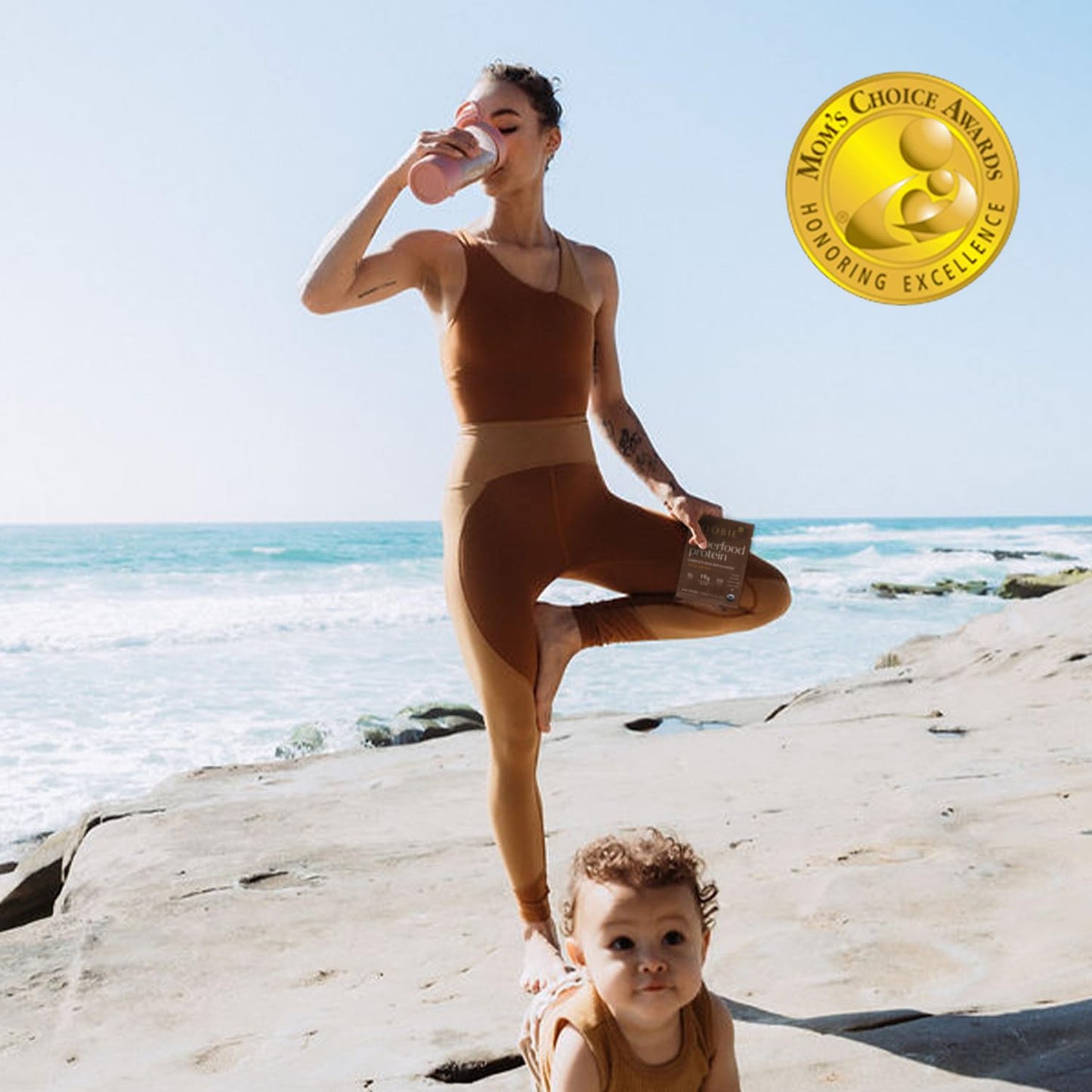 Boobie Brands Boobie Body Superfood Protein Shake for Moms Vanilla Cookie Protein Powder 10.5 oz