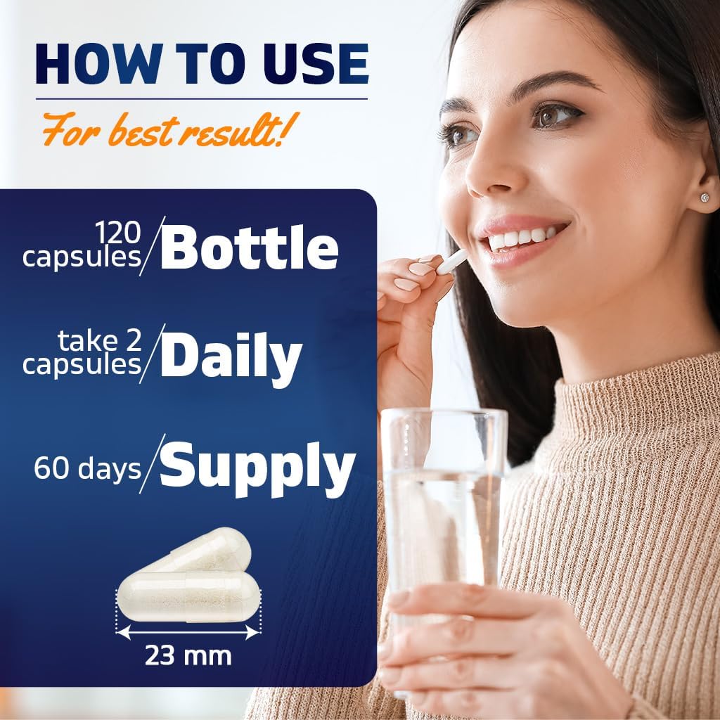 Vitamatic Hydrolyzed Keratin 500mg per Serving Capsule 120 Count