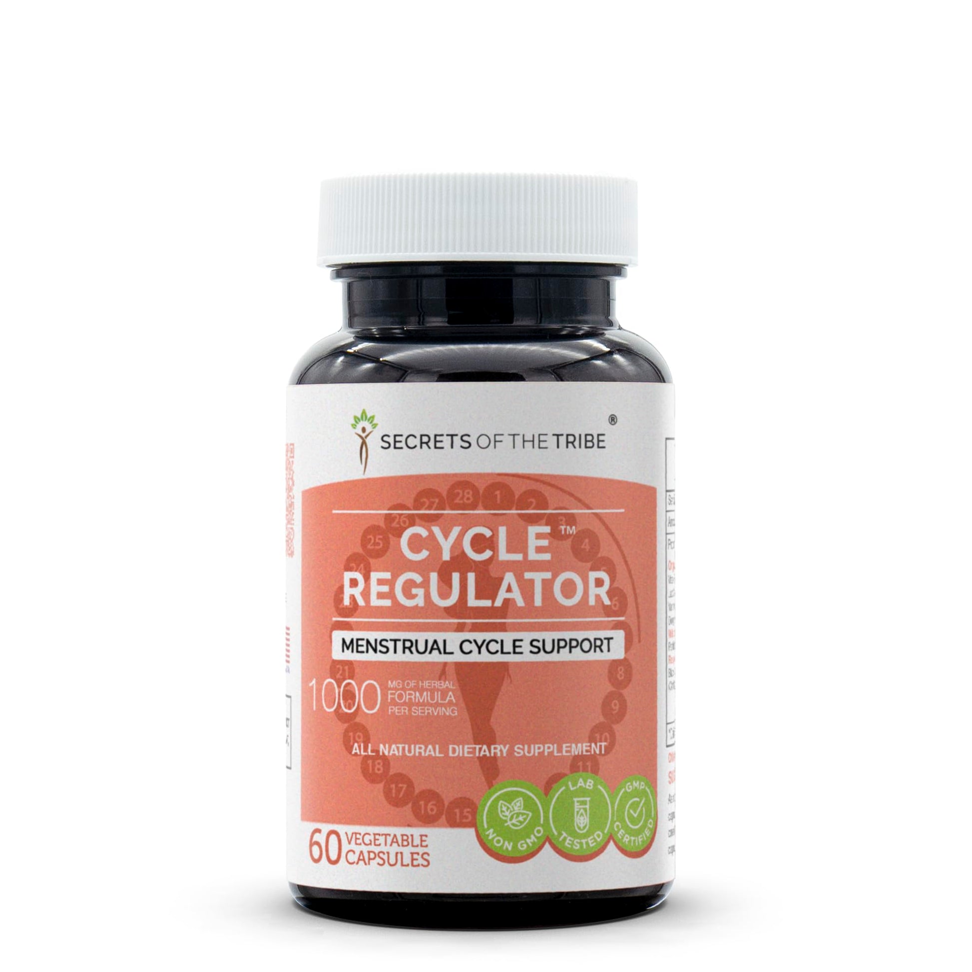 Secrets of the Tribe Cycle Regulator Capsules, 60 Count