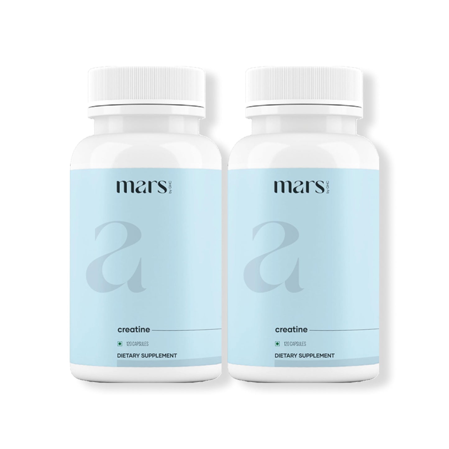 Mars by GHC Micronized Creatine Monohydrate Capsules, 2-Pack
