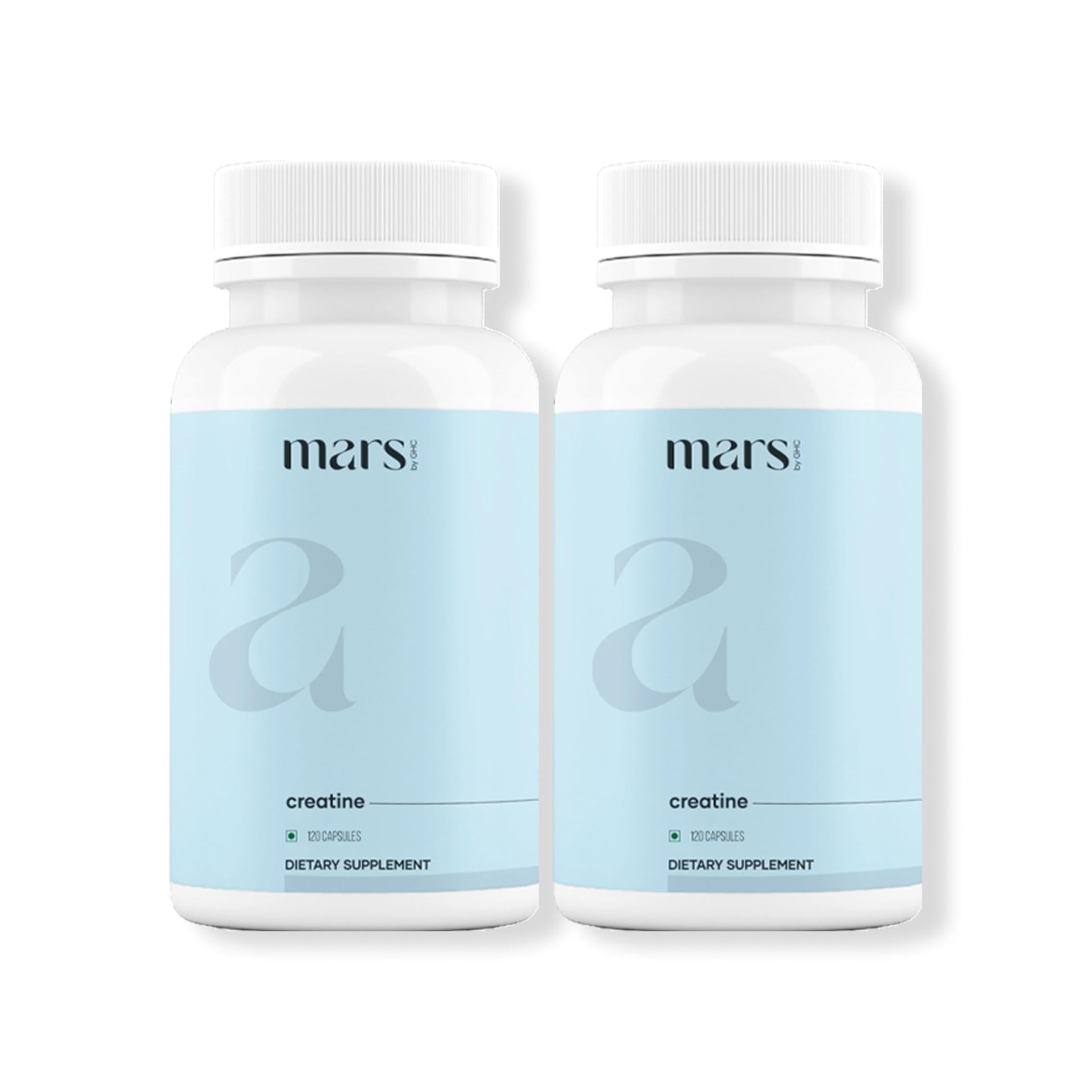 Mars by GHC Micronized Creatine Monohydrate Capsules, 2-Pack