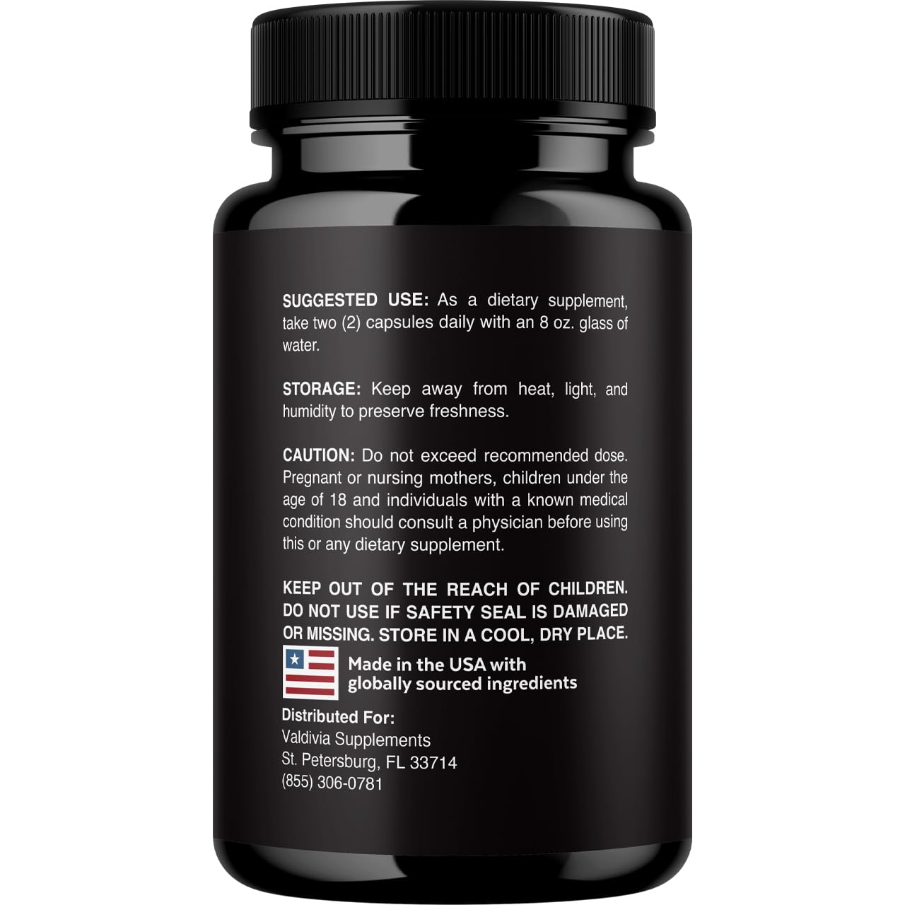 Valdivia Horse Gelatin Capsules 180 Capsules