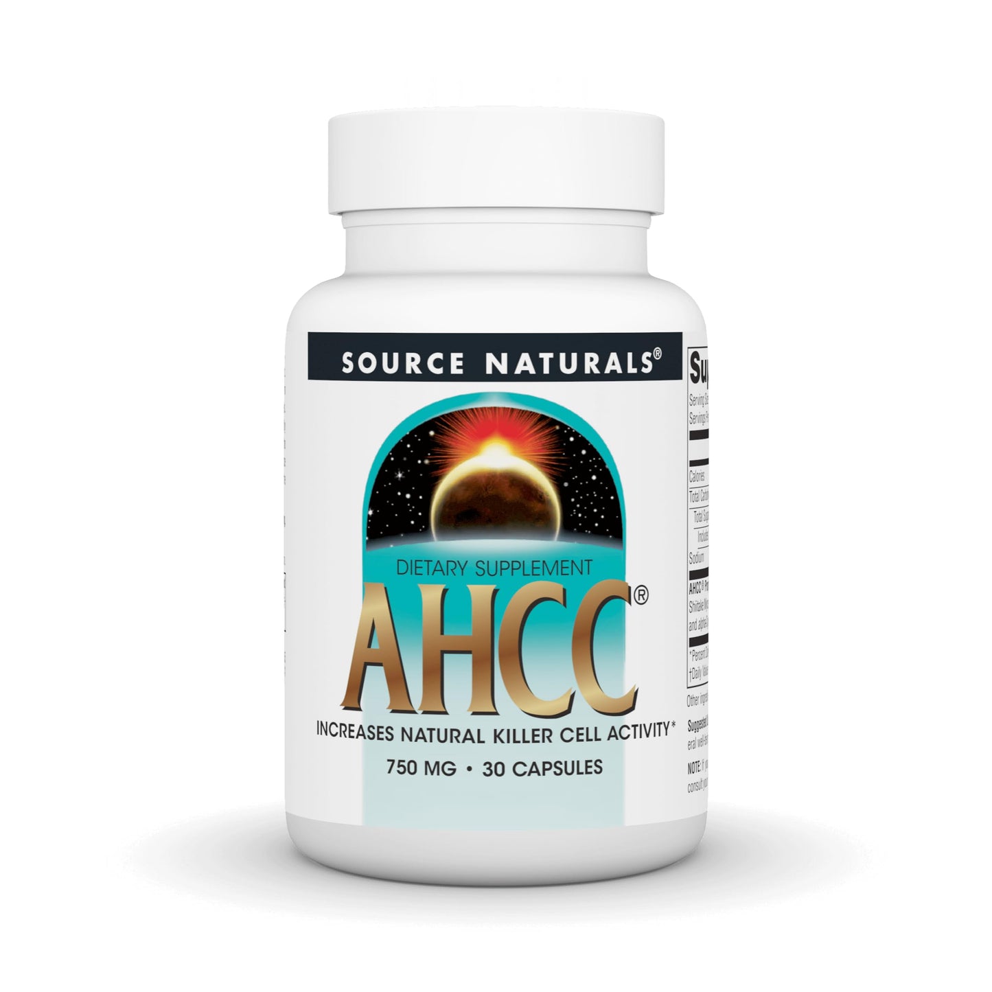 Source Naturals AHCC 750 mg Capsules, 30 Count