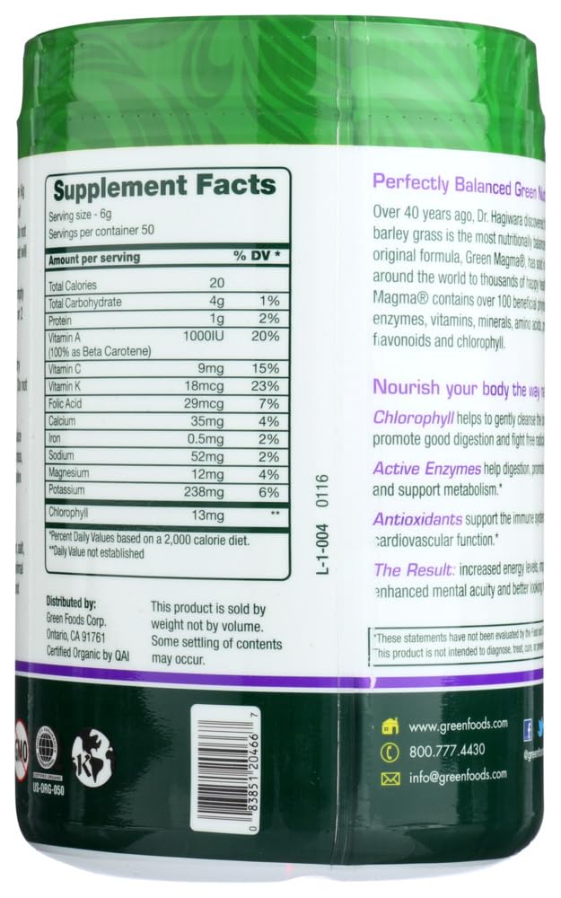 Green Foods Green Magma Powder 21.2 oz