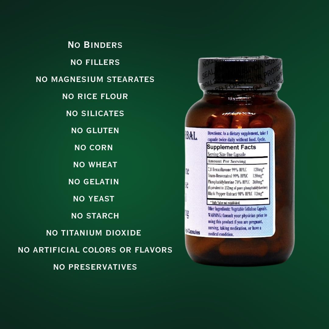 Barlowe's Herbal Elixirs 7,8-Benzoflavone Capsule 60 Capsules