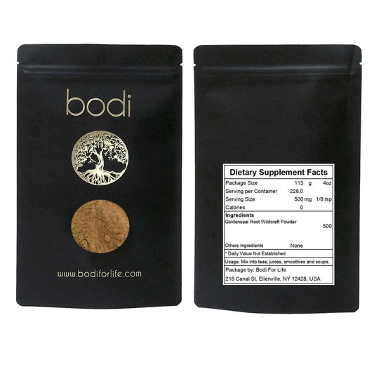 bodi Goldenseal Root Wildcraft Powder 16 Ounces