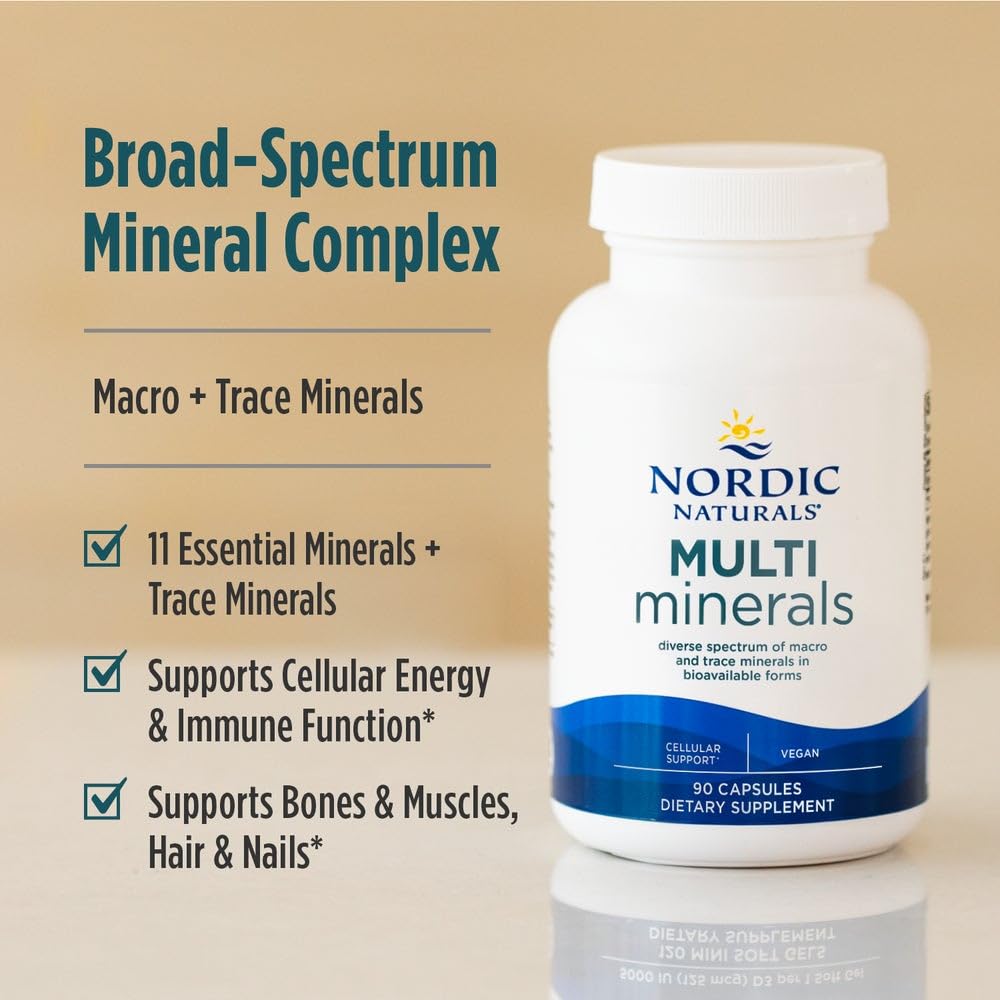 Nordic Naturals Multi Minerals Capsules 90 Count