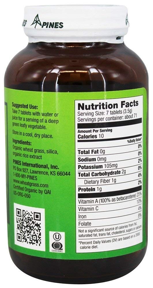 Pines Wheat Grass Tablet 3 Count