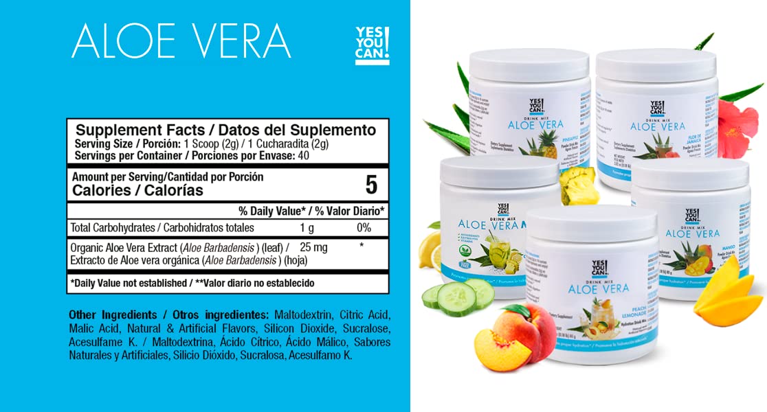 Yes You Can! Detox Plus Kit Aloe Vera-Mango Powder 1030