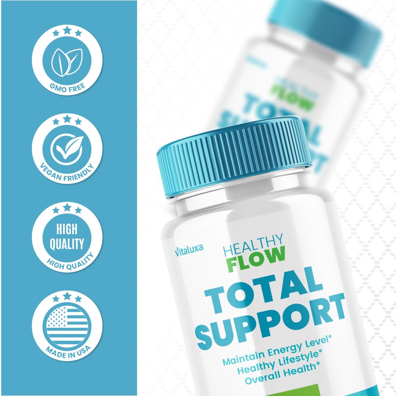 Vitaluxa Healthy Flow Capsules 120 Count
