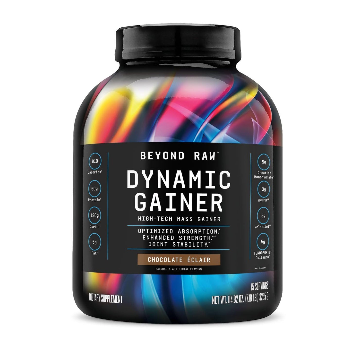 BEYOND RAW Dynamic Gainer Powder 15 Servings