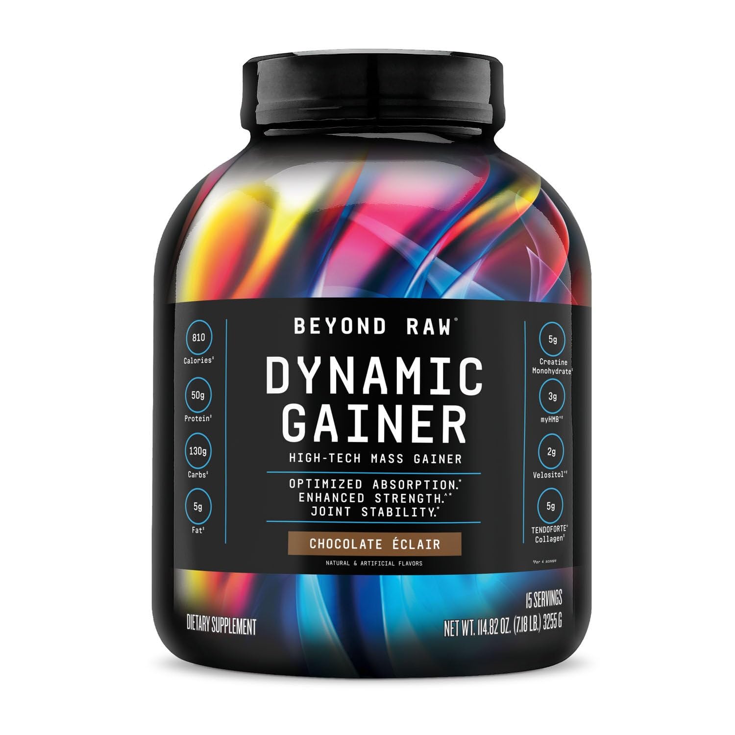 BEYOND RAW Dynamic Gainer Powder 15 Servings