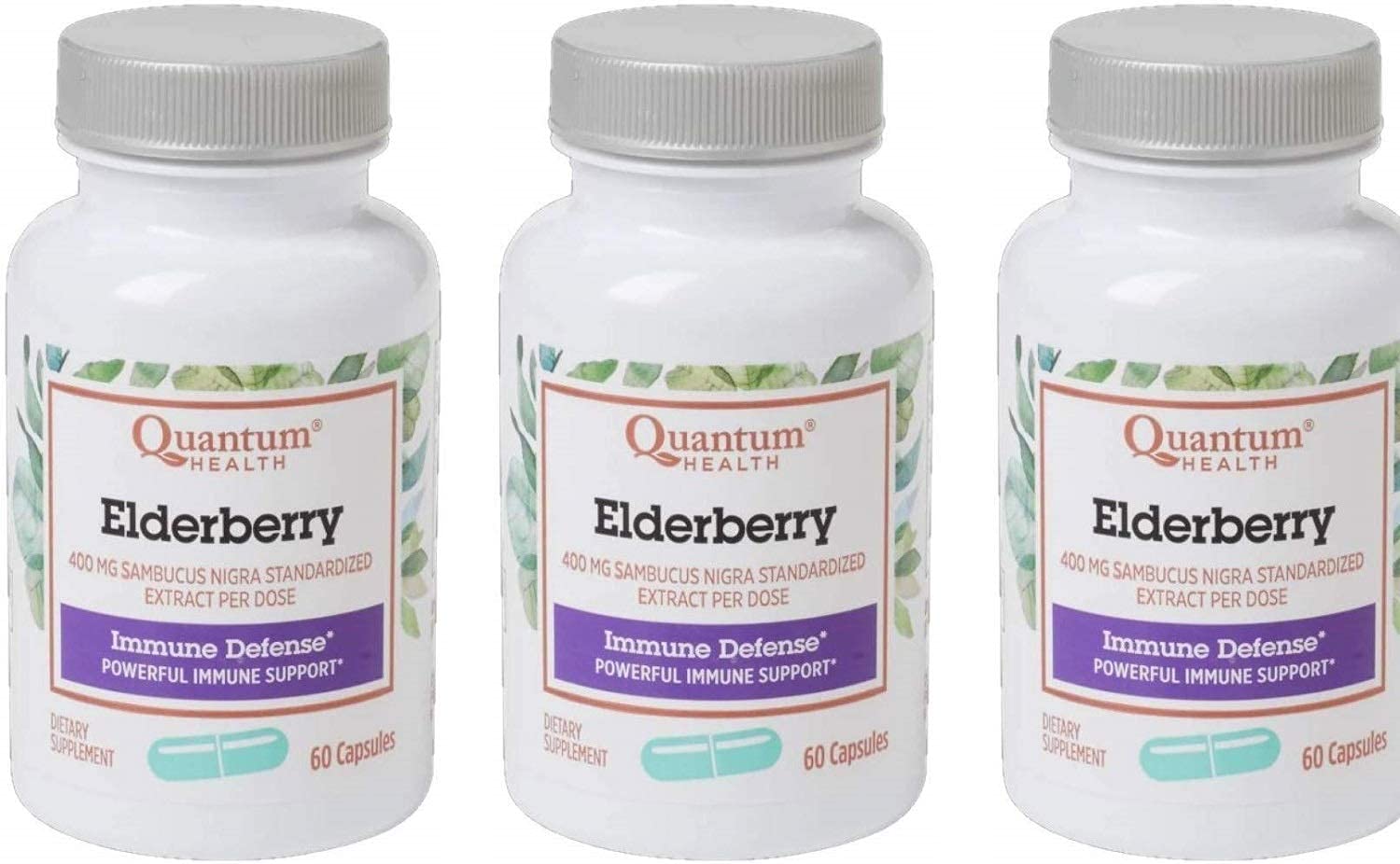 Quantum Elderberry Extract Capsule 180 Capsules