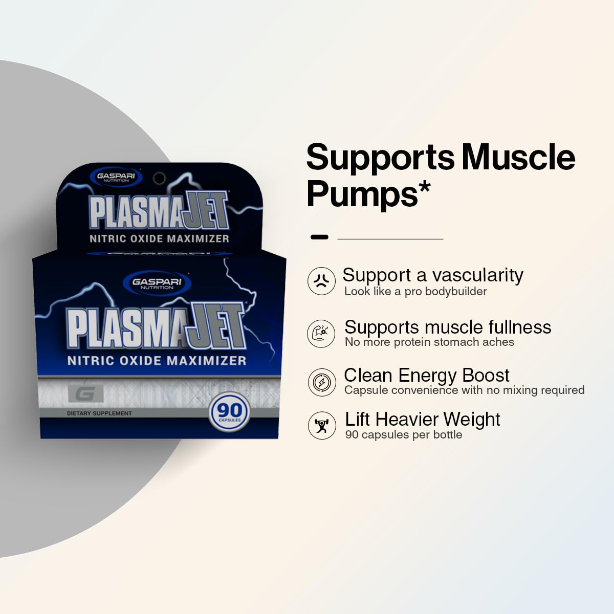 Gaspari Nutrition PlasmaJet Capsule 30 Capsules
