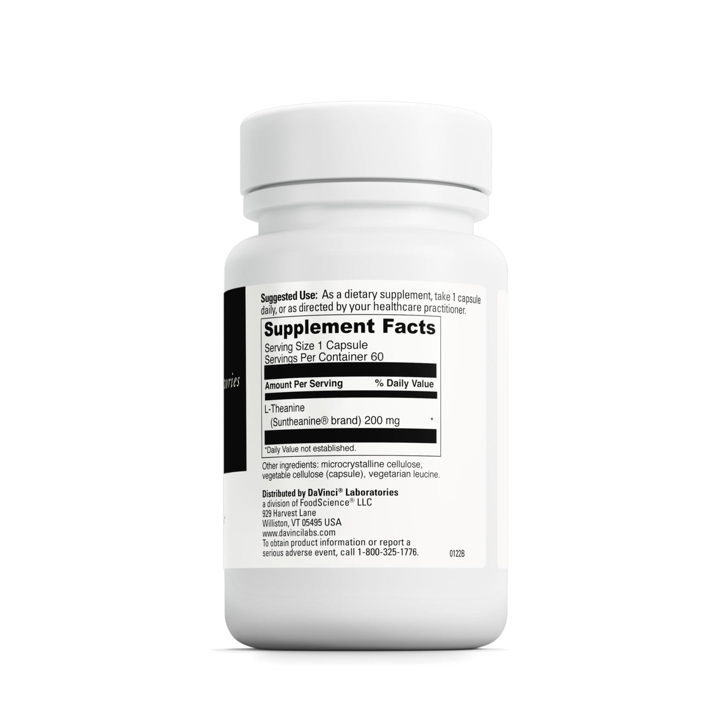 DAVINCI L-Theanine Tablet 60 Count