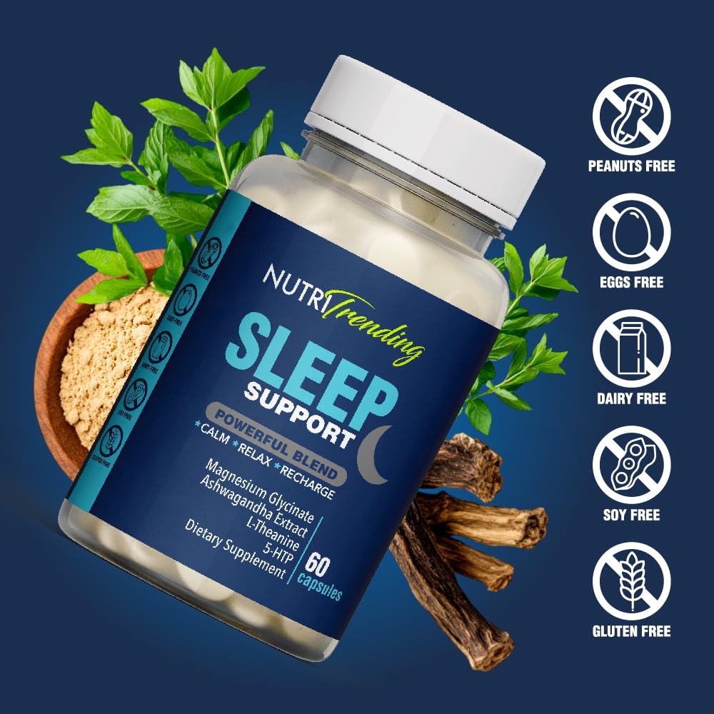 NUTRITRENDING BY ERNESTO AVENDANO Sleep Support Capsule 1 Count