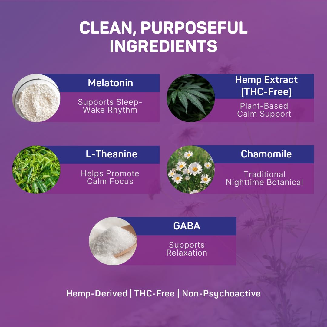 VitaDreamz Premium Melatonin Sleep Gummies Gummy, 60 Count