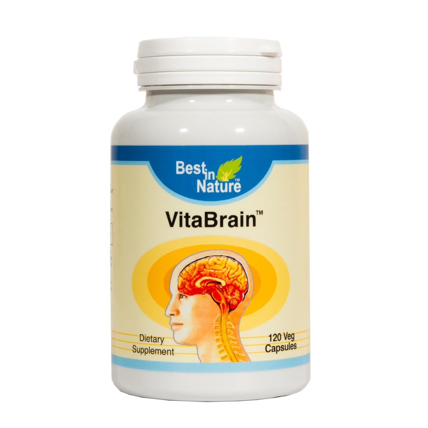 Best in Nature VitaBrain Brain Support Supplement Capsule 60 Count