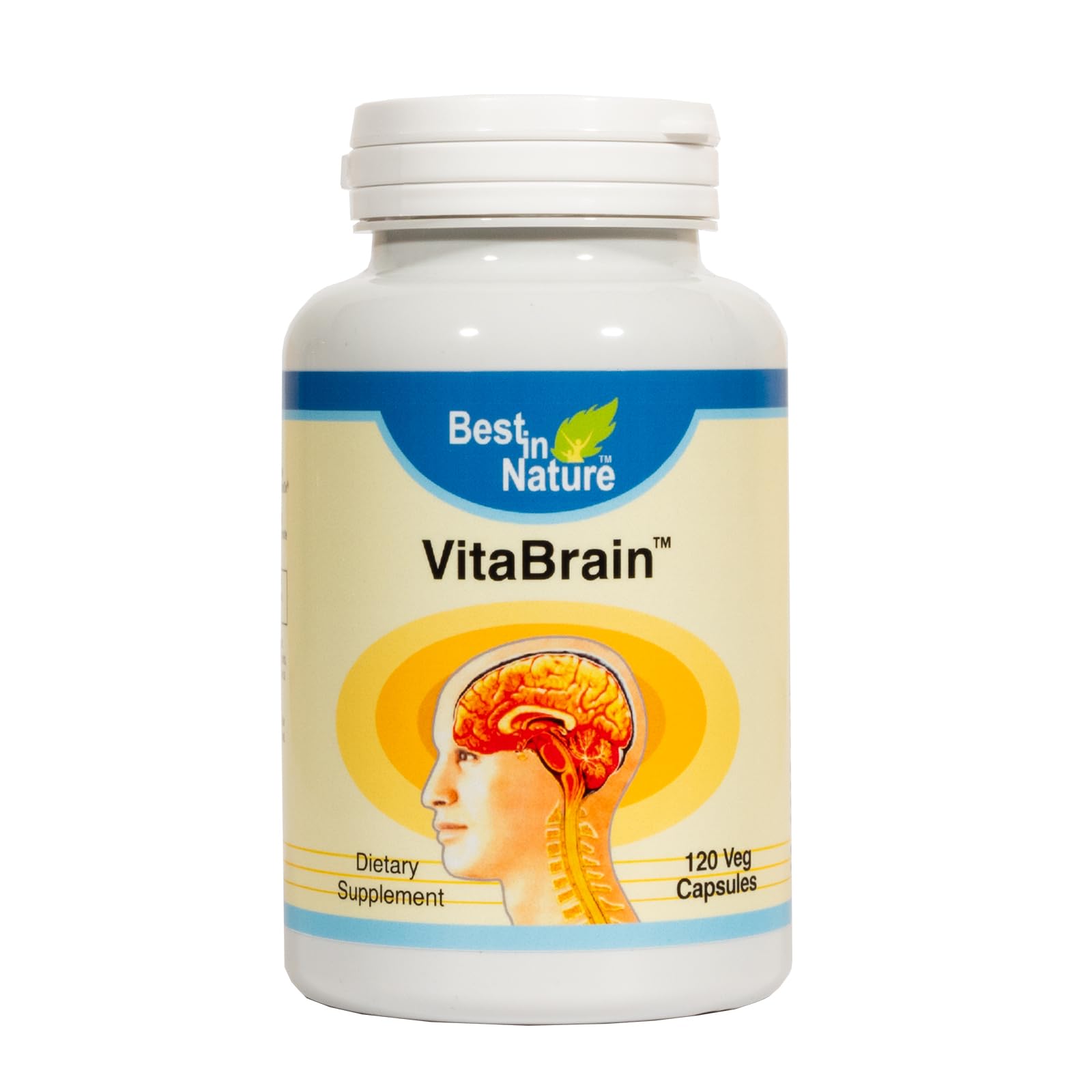 Best in Nature VitaBrain Brain Support Supplement Capsule 60 Count