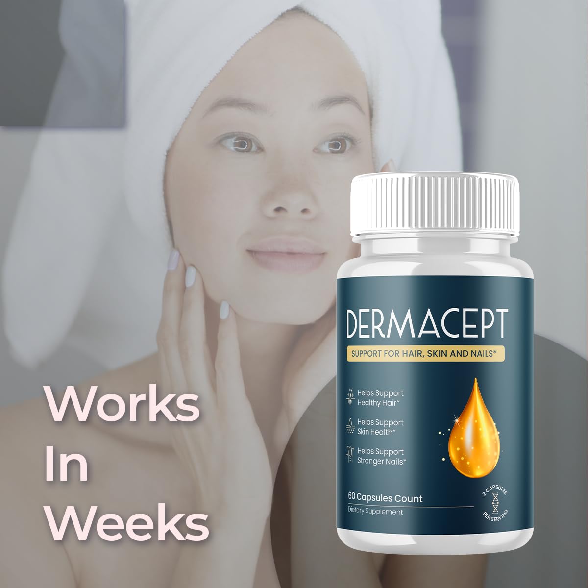 MJO Dermacept Capsules 180 Capsules