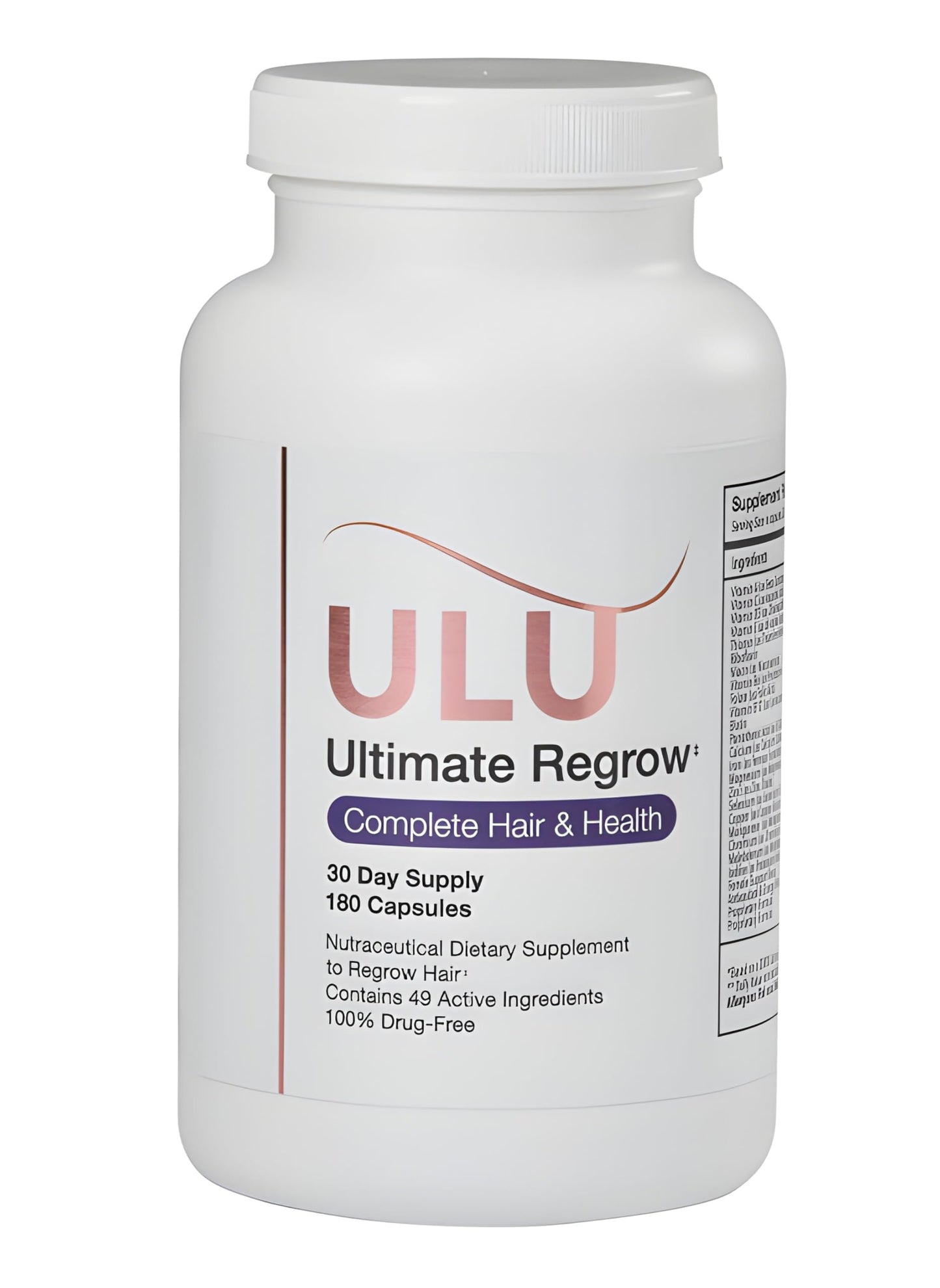 ULULIFE Ultimate Regrow Multivitamin Capsules, 180 Count