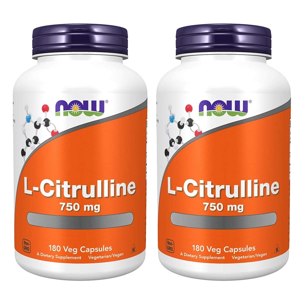 NOW Foods L-Citrulline 750 mg Capsule 180 Capsules