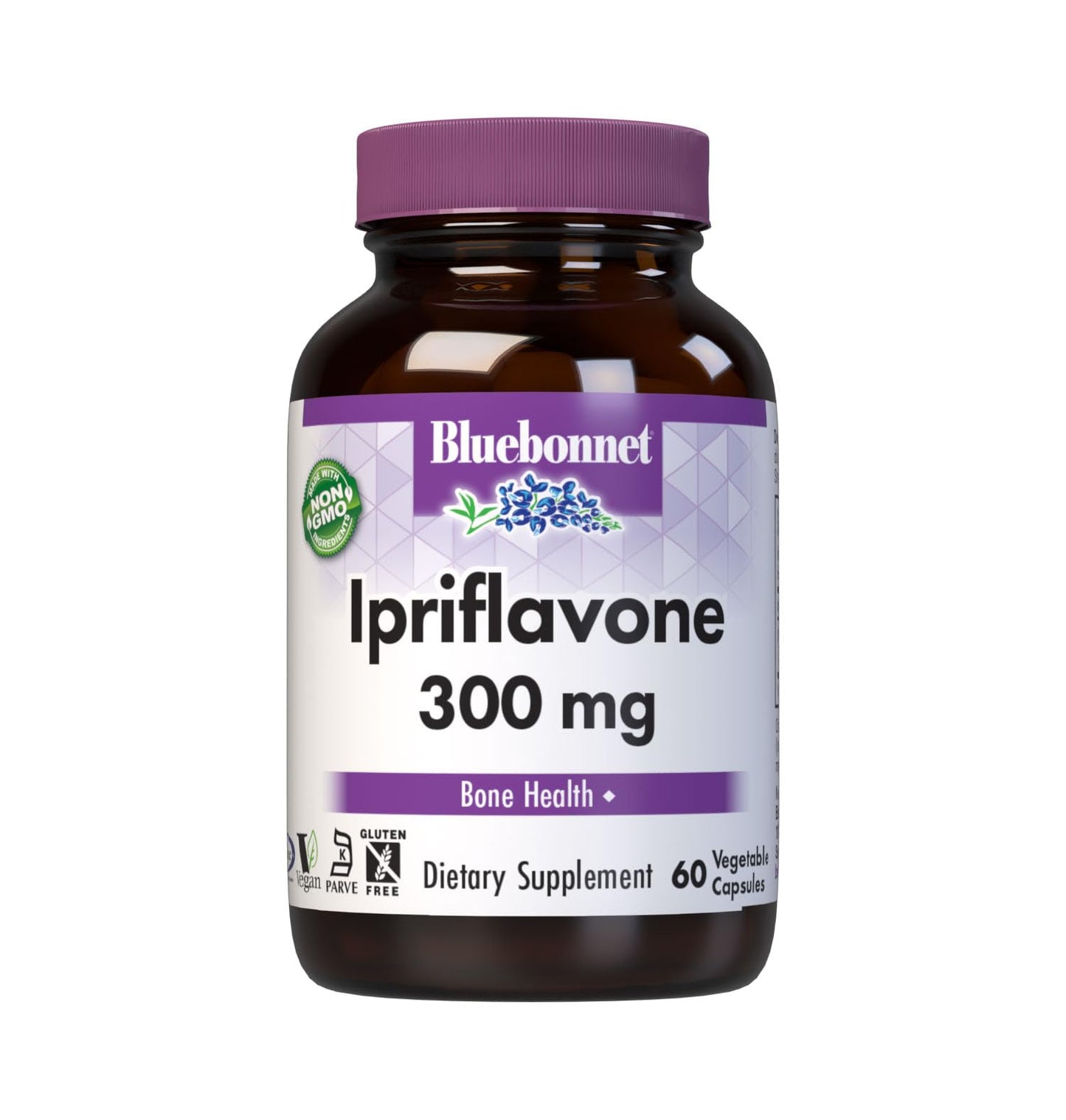 BlueBonnet Ipriflavone 300mg Ostivone Source Capsule, 60 Capsules