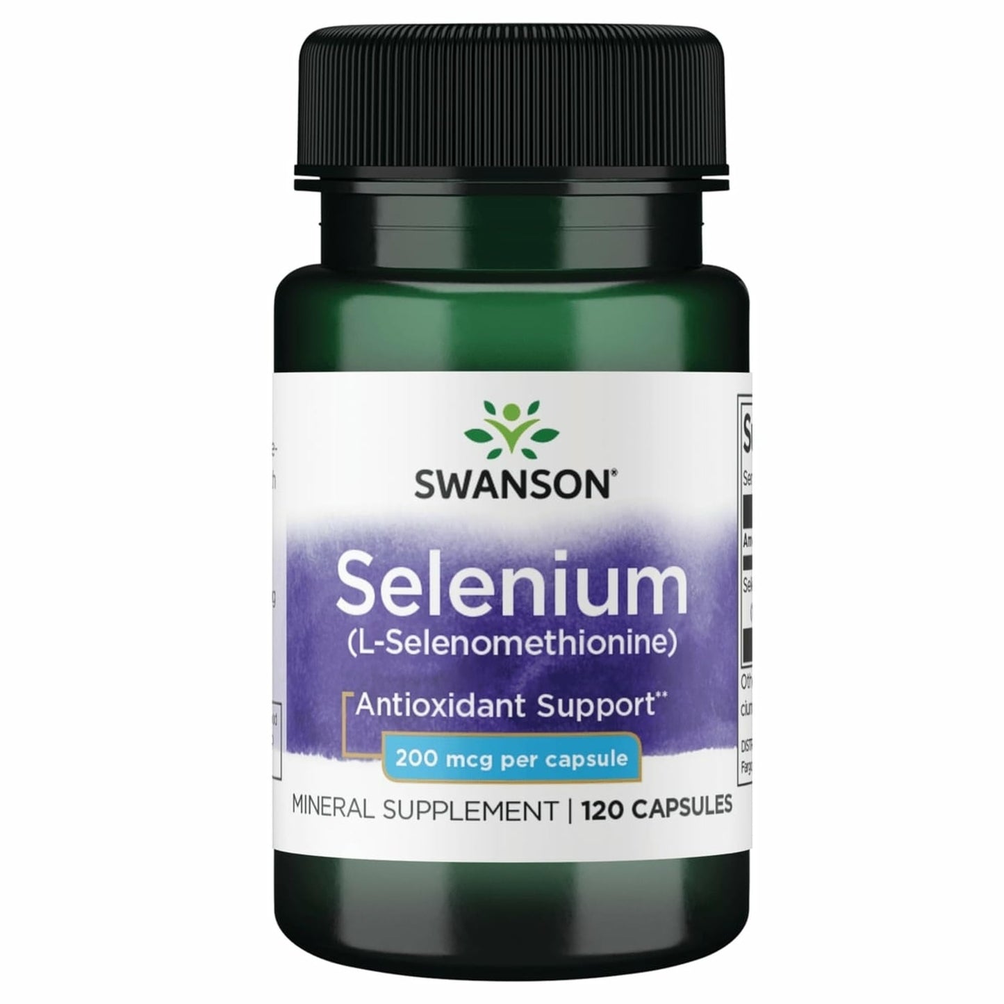 Swanson Selenium 200 mcg Capsules, 120 Count