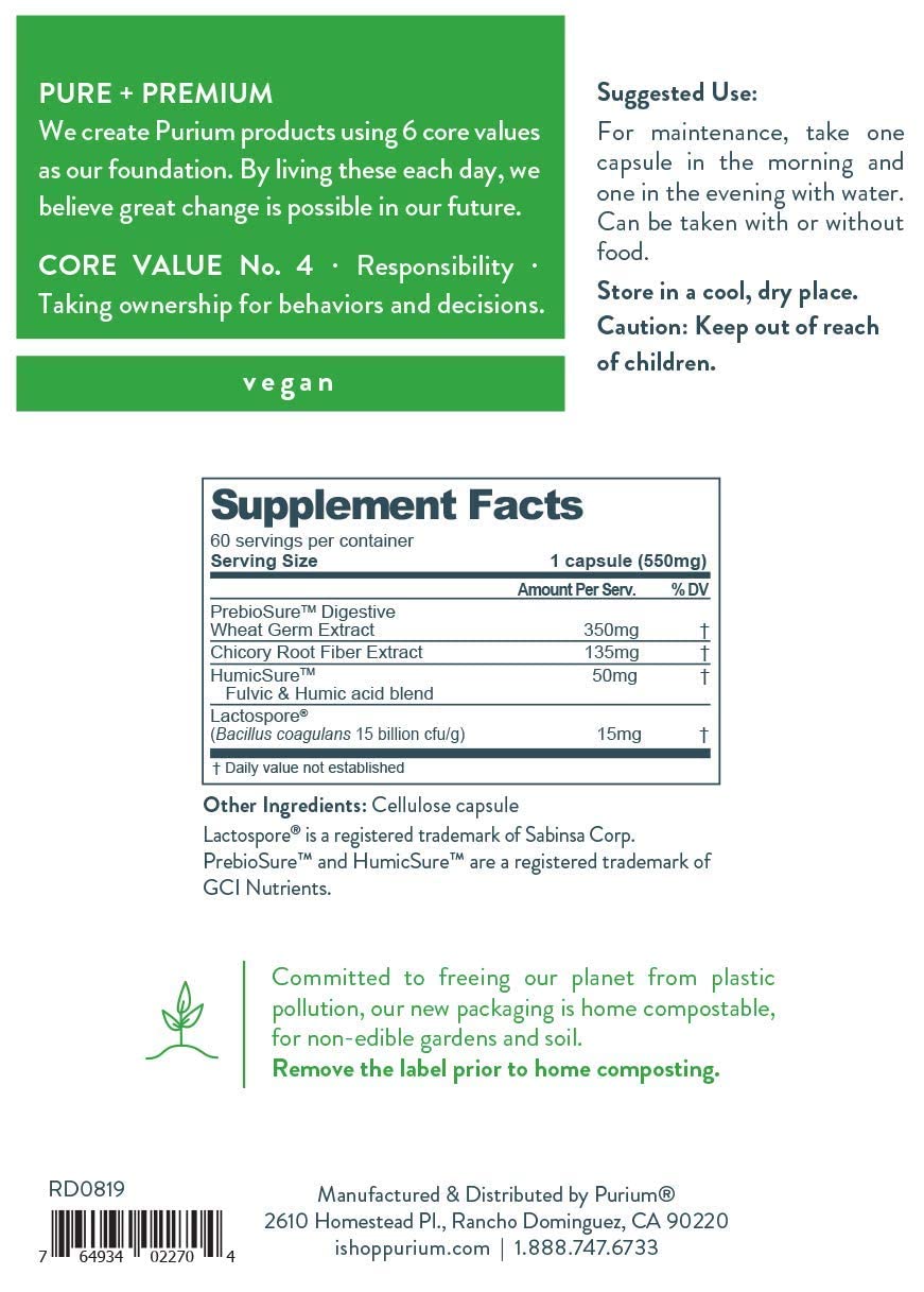 Purium Biome Medic 60 Capsules