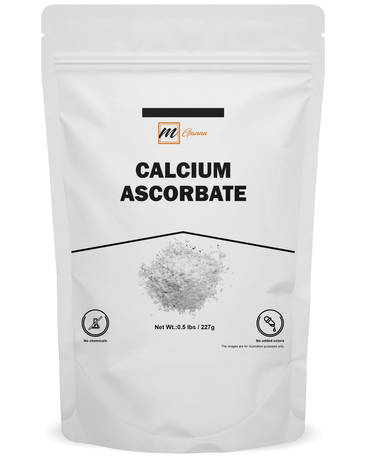 mGanna Calcium Ascorbate Powder 8 oz