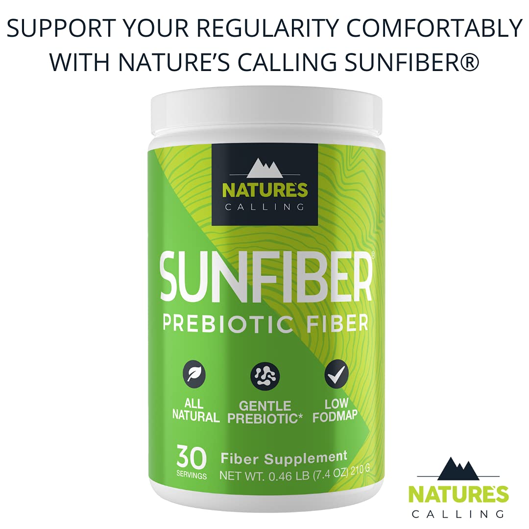 NATURE'S CALLING All-Natural Fiber Supplement Powder 7.4 oz