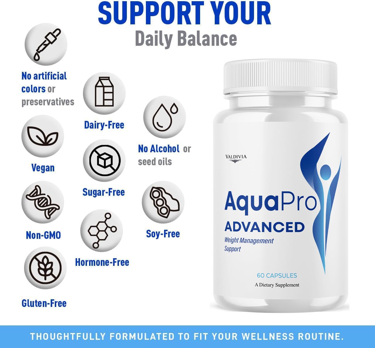 Valdivia Aqua Pro Advanced Capsules 300 Capsules