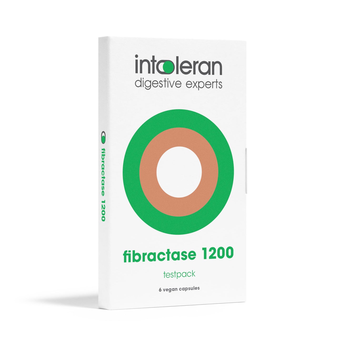 Intoleran Fibractase 1200 Digestive Enzymes Capsules, 6 Capsules