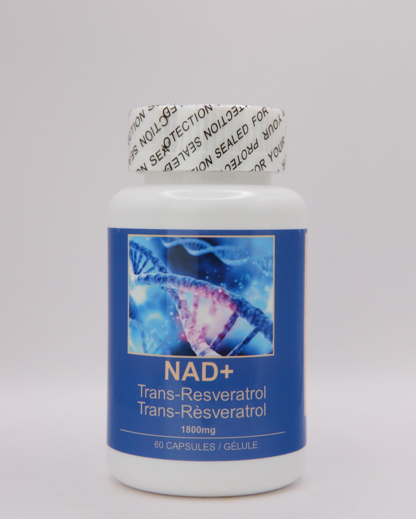 AZ BIOTECH NAD+ with Trans-Resveratrol Capsule 60 Count