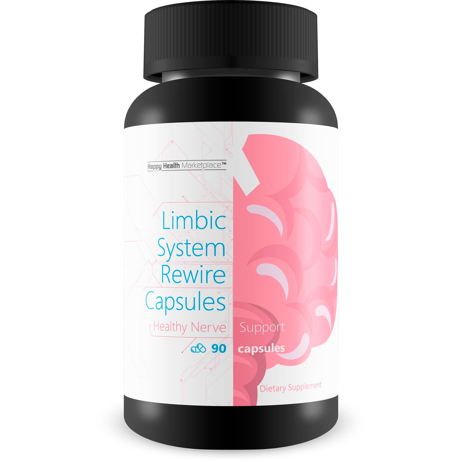Happy Health Marketplace Limbic System Rewire Capsule, 90 Count