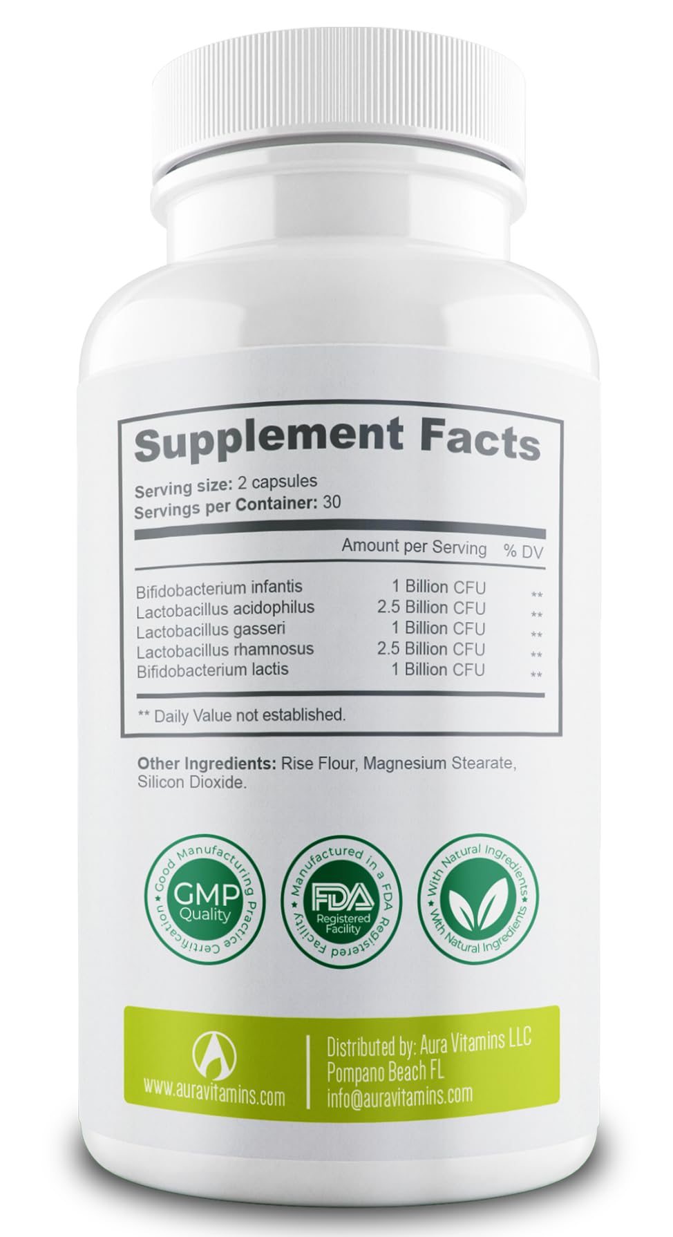 BACTERIUM PLUS Bacticure Probiotic 60 Capsules